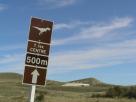 Kyle Pickering and Bobby McDowell walking across Canada